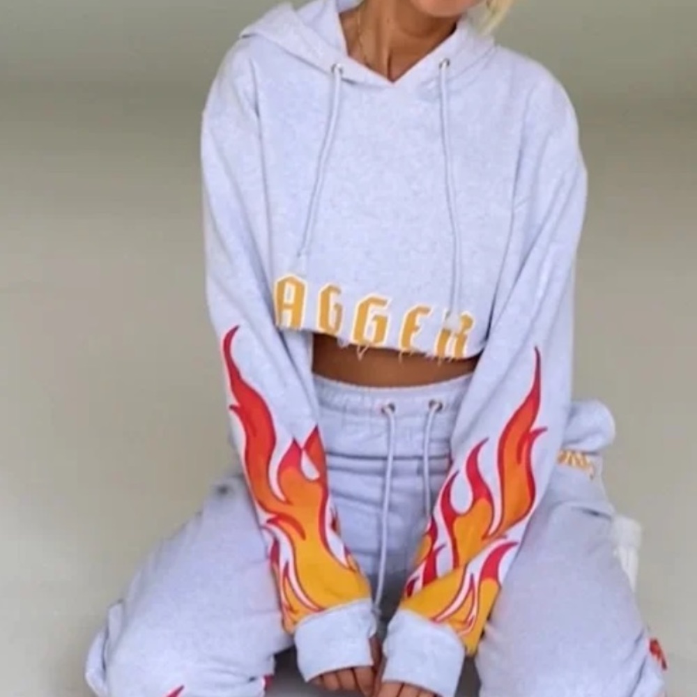 JAGGER&STONE CROPPED HOODIE - Picture 5 of 6